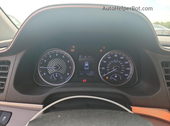 5NPD74LF0LH552013 2020 HYUNDAI ELANTRA Gray ხელსაწყოთა პანელის ხედი