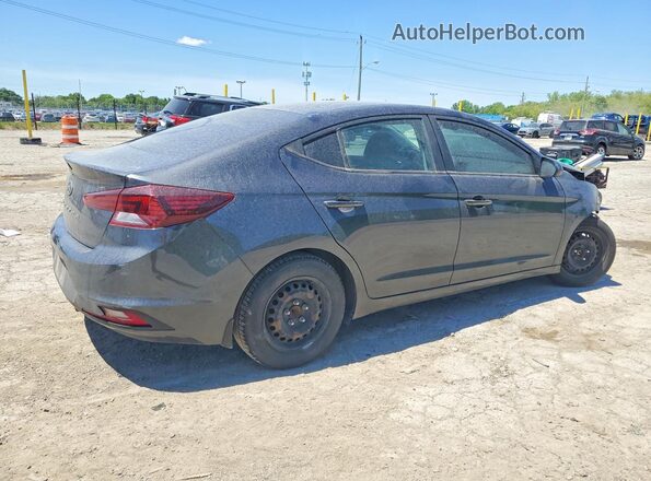 5NPD74LF0LH598344 2020 HYUNDAI ELANTRA Gray Задня права чверть