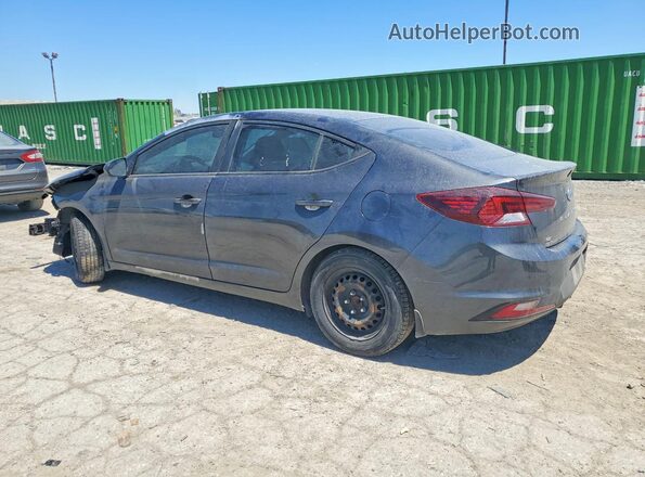 5NPD74LF0LH598344 2020 HYUNDAI ELANTRA Gray Задня ліва чверть