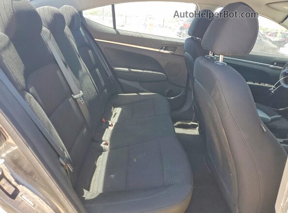 5NPD74LF0LH598344 2020 HYUNDAI ELANTRA Gray Вид задніх сидінь