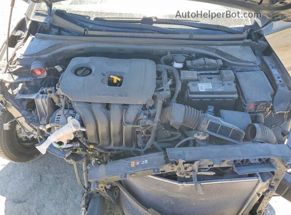 5NPD74LF0LH598344 2020 HYUNDAI ELANTRA Gray Вид задньої частини салону