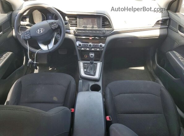 5NPD74LF0LH598344 2020 HYUNDAI ELANTRA Gray Вид панелі приладів