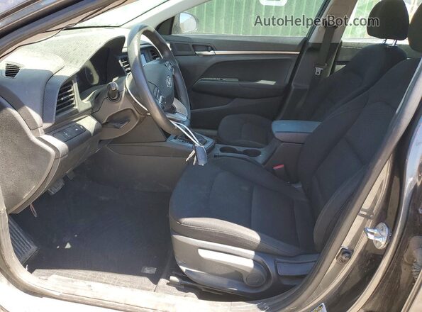 5NPD74LF0LH598344 2020 HYUNDAI ELANTRA Gray Вид салону спереду