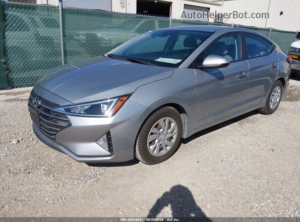 5NPD74LF0LH600903 2020 HYUNDAI ELANTRA Silver Przód lewy
