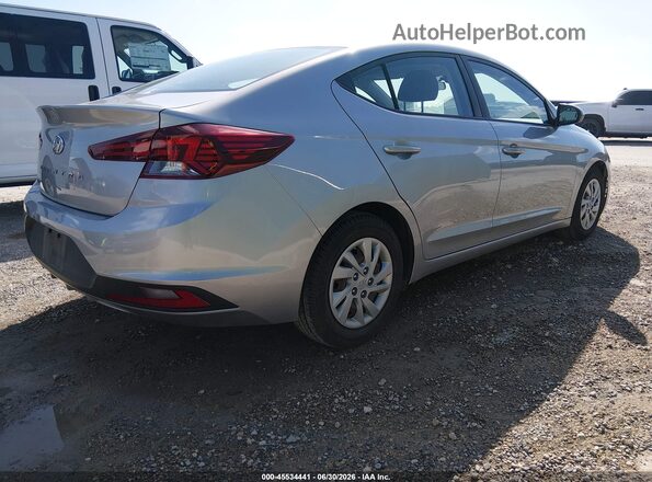 5NPD74LF0LH600903 2020 HYUNDAI ELANTRA Silver Tył prawy