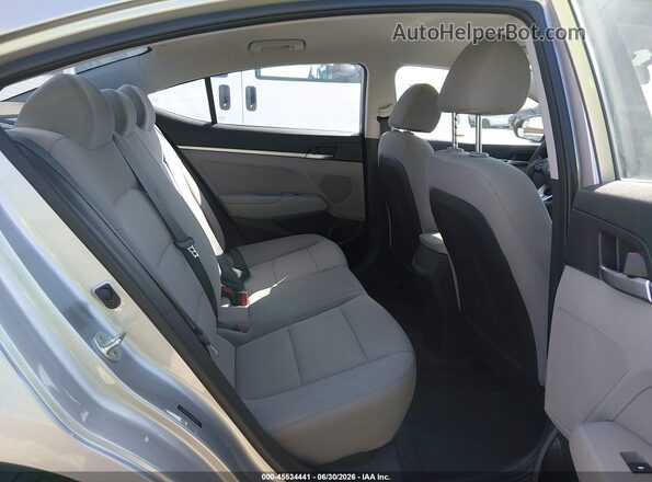 5NPD74LF0LH600903 2020 HYUNDAI ELANTRA Silver Widok naklejki z numerem VIN