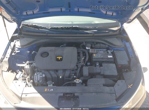 5NPD74LF0LH601324 2020 HYUNDAI ELANTRA Blue Вид ззаду