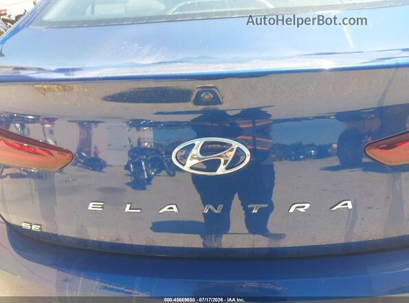 5NPD74LF0LH601324 2020 HYUNDAI ELANTRA Blue Вид спереду