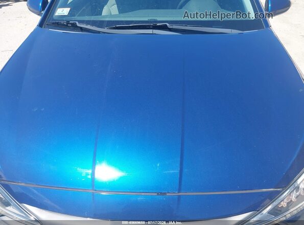 5NPD74LF0LH601324 2020 HYUNDAI ELANTRA Blue Вид щитка приладів