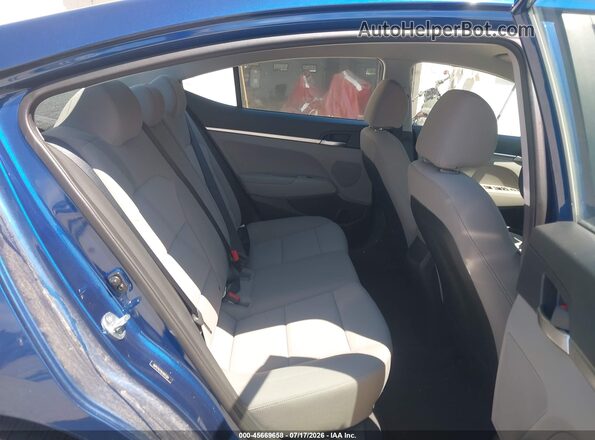 5NPD74LF0LH601324 2020 HYUNDAI ELANTRA Blue Вид наклейки з VIN-кодом