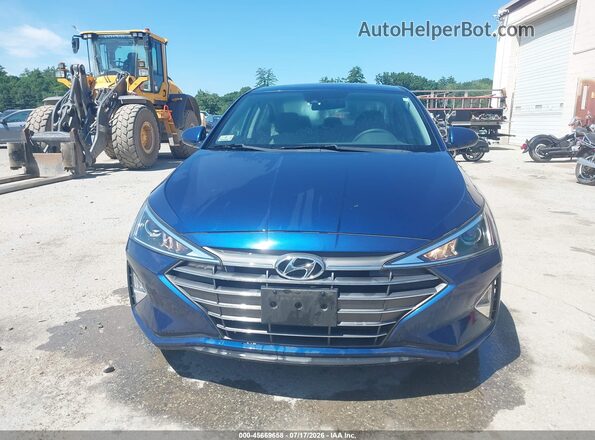 5NPD74LF0LH601324 2020 HYUNDAI ELANTRA Blue Панорамний вид салону 360°