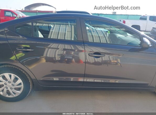 5NPD74LF0LH602439 2020 HYUNDAI ELANTRA Gray უკანა სალონის ხედი
