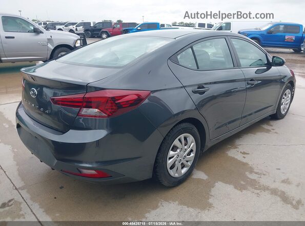 5NPD74LF0LH602439 2020 HYUNDAI ELANTRA Gray უკანა მარჯვენა