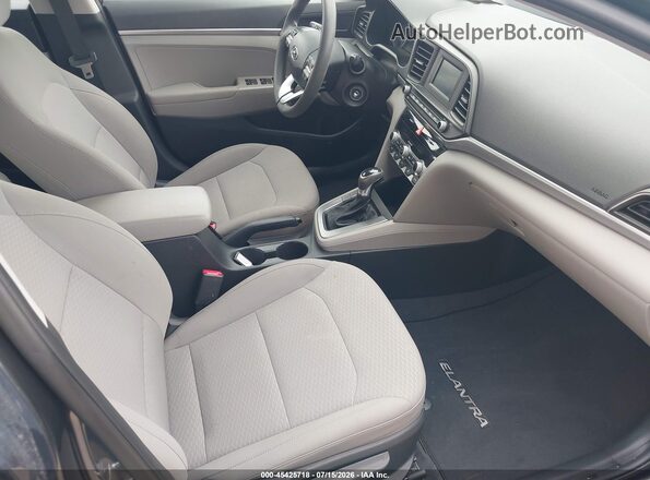 5NPD74LF0LH602439 2020 HYUNDAI ELANTRA Gray წინა სალონის ხედი