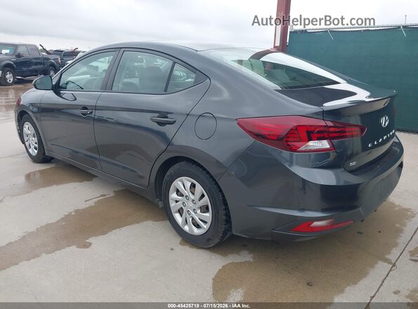 5NPD74LF0LH602439 2020 HYUNDAI ELANTRA Gray უკანა მარცხენა