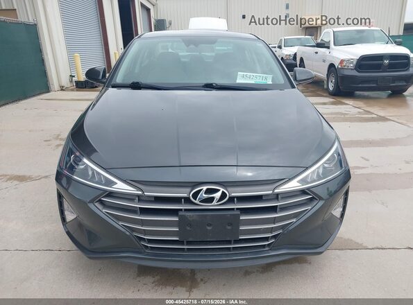 5NPD74LF0LH602439 2020 HYUNDAI ELANTRA Gray ხელსაწყოთა პანელის ხედი