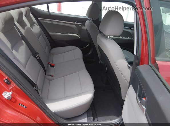 5NPD74LF0LH602490 2020 HYUNDAI ELANTRA Red VIN კოდის სტიკერის ხედი