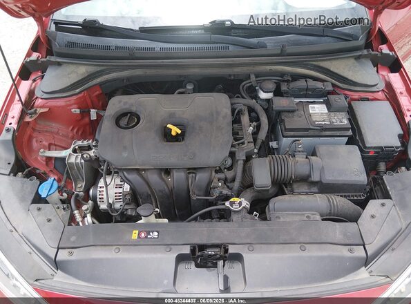 5NPD74LF0LH602490 2020 HYUNDAI ELANTRA Red უკანა ხედი