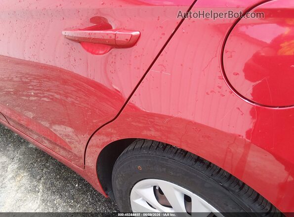 5NPD74LF0LH602490 2020 HYUNDAI ELANTRA Red ხელსაწყოთა პანელის ხედი