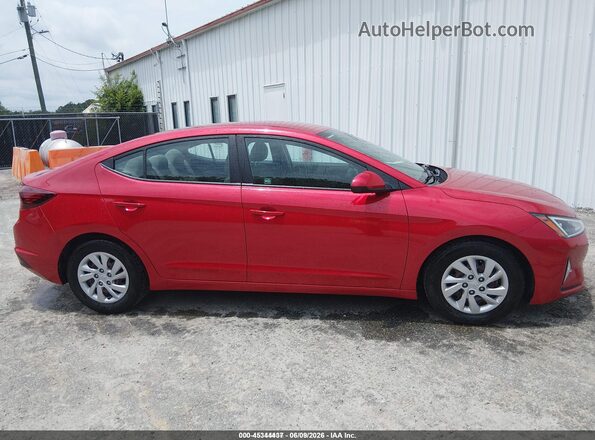 5NPD74LF0LH602490 2020 HYUNDAI ELANTRA Red 