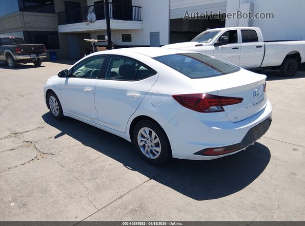 5NPD74LF0LH602859 2020 HYUNDAI ELANTRA White Tył lewy