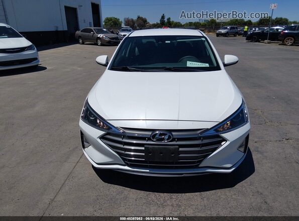 5NPD74LF0LH602859 2020 HYUNDAI ELANTRA White Widok wnętrza 360 stopni