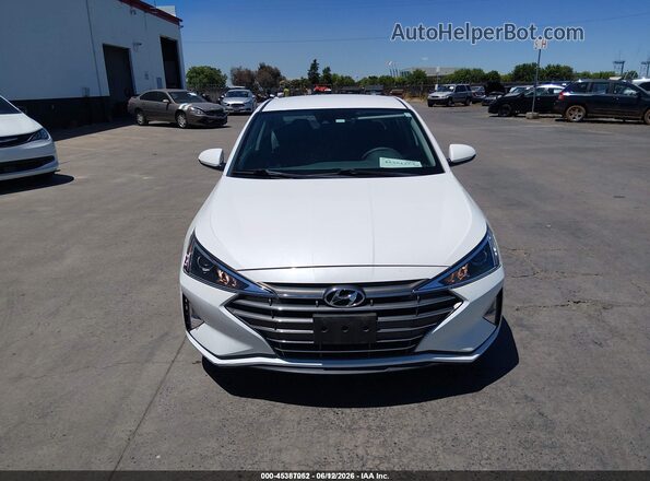 5NPD74LF0LH602859 2020 HYUNDAI ELANTRA White Widok z przodu