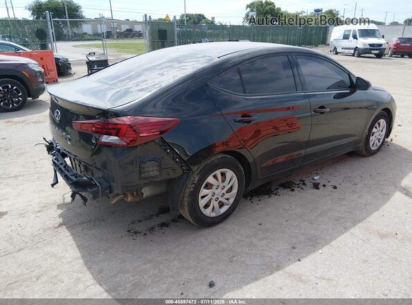 5NPD74LF0LH606801 2020 HYUNDAI ELANTRA Black Задня права чверть
