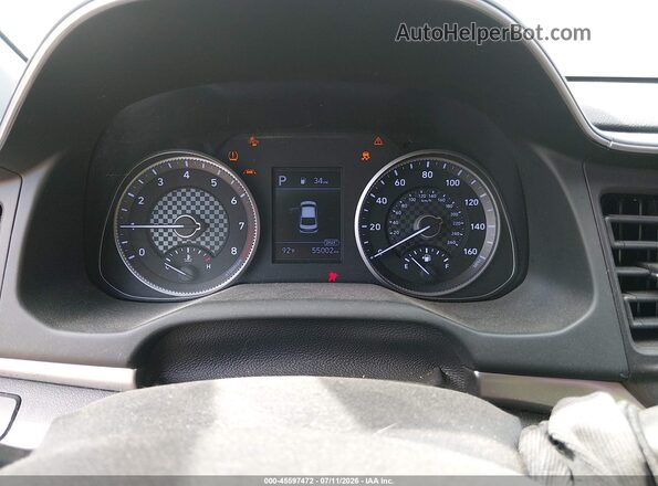 5NPD74LF0LH606801 2020 HYUNDAI ELANTRA Black Вид задніх сидінь