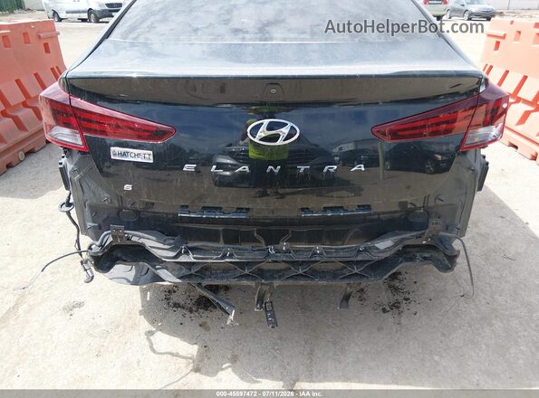 5NPD74LF0LH606801 2020 HYUNDAI ELANTRA Black Вид спереду