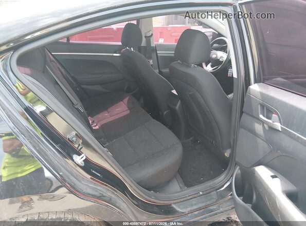 5NPD74LF0LH606801 2020 HYUNDAI ELANTRA Black Вид наклейки з VIN-кодом