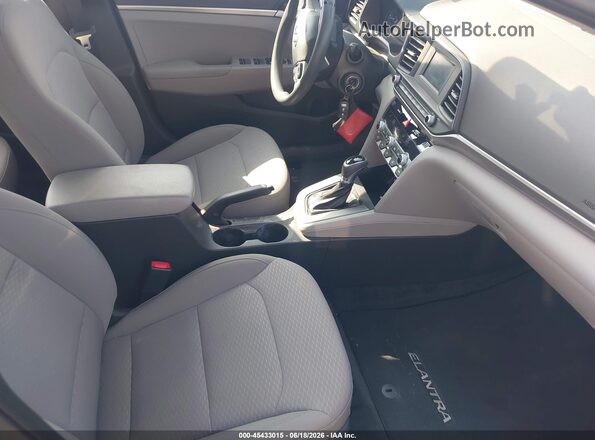 5NPD74LF0LH608015 2020 HYUNDAI ELANTRA Blue წინა სალონის ხედი