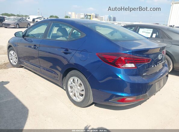 5NPD74LF0LH608015 2020 HYUNDAI ELANTRA Blue უკანა მარცხენა