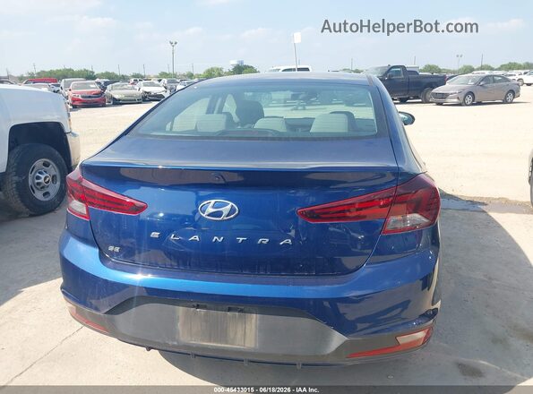 5NPD74LF0LH608015 2020 HYUNDAI ELANTRA Blue 