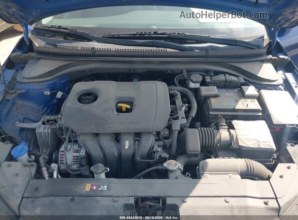 5NPD74LF0LH608015 2020 HYUNDAI ELANTRA Blue უკანა ხედი