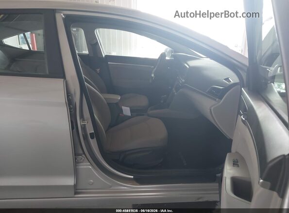 5NPD74LF0LH608886 2020 HYUNDAI ELANTRA Серебряный Вид салона спереди