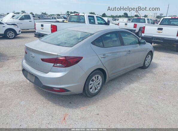 5NPD74LF0LH608886 2020 HYUNDAI ELANTRA Серебряный Задняя правая четверть