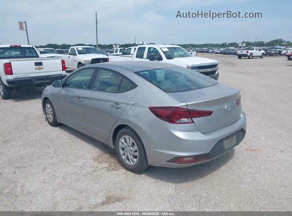 5NPD74LF0LH608886 2020 HYUNDAI ELANTRA Серебряный Задняя левая четверть