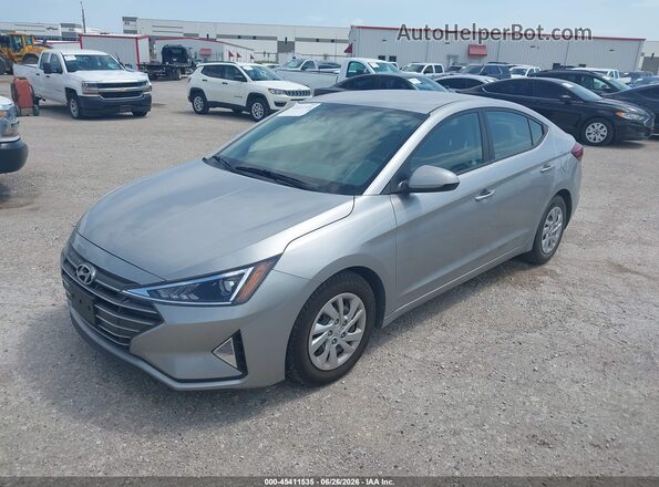 5NPD74LF0LH608886 2020 HYUNDAI ELANTRA Серебряный Передняя левая четверть