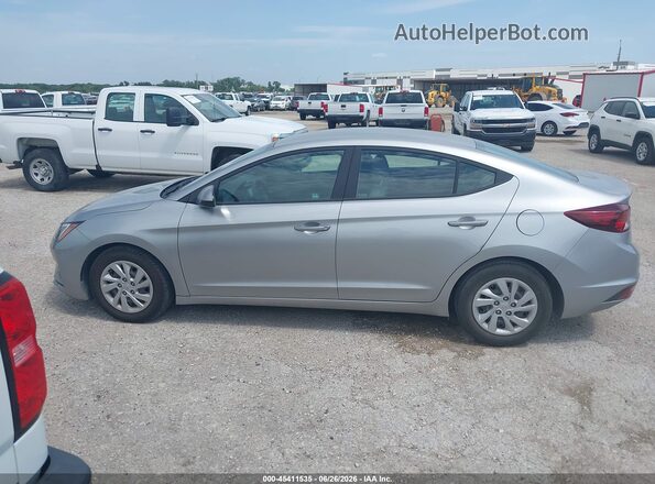 5NPD74LF0LH608886 2020 HYUNDAI ELANTRA Серебряный Панорамный вид салона 360°