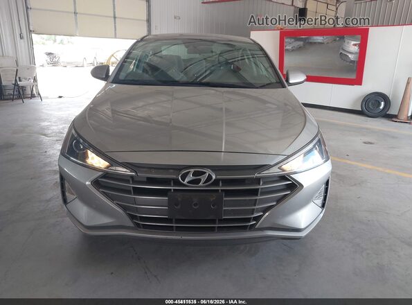 5NPD74LF0LH608886 2020 HYUNDAI ELANTRA Серебряный Вид спереди