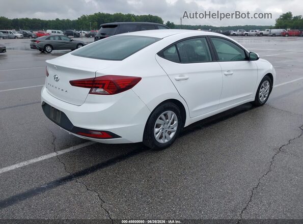 5NPD74LF0LH609181 2020 HYUNDAI ELANTRA White Задня права чверть