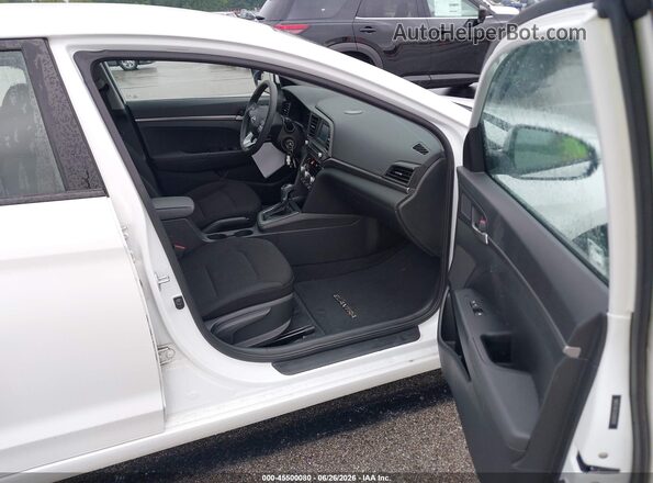 5NPD74LF0LH609181 2020 HYUNDAI ELANTRA White Вид салону спереду