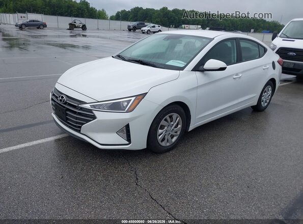 5NPD74LF0LH609181 2020 HYUNDAI ELANTRA White Передня ліва чверть