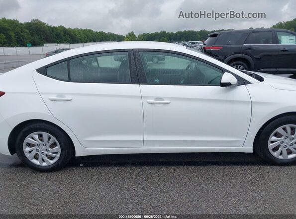 5NPD74LF0LH609181 2020 HYUNDAI ELANTRA White Вид задньої частини салону