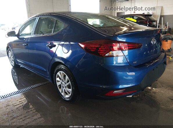 5NPD74LF0LH609973 2020 HYUNDAI ELANTRA Blue უკანა მარცხენა