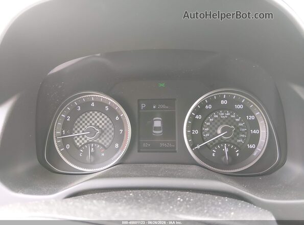 5NPD74LF0LH609973 2020 HYUNDAI ELANTRA Blue უკანა სავარძლების ხედი