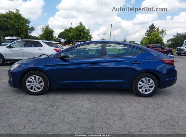 5NPD74LF0LH609973 2020 HYUNDAI ELANTRA Blue 