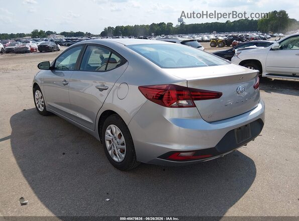 5NPD74LF0LH612484 2020 HYUNDAI ELANTRA Silver უკანა მარცხენა
