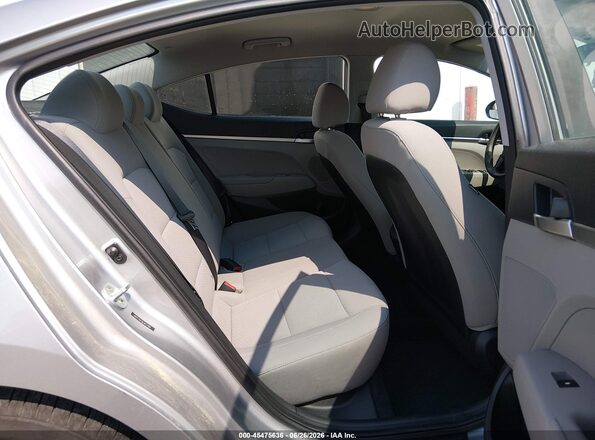 5NPD74LF0LH612484 2020 HYUNDAI ELANTRA Silver VIN კოდის სტიკერის ხედი
